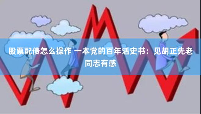 股票配债怎么操作 一本党的百年活史书：见胡正先老同志有感