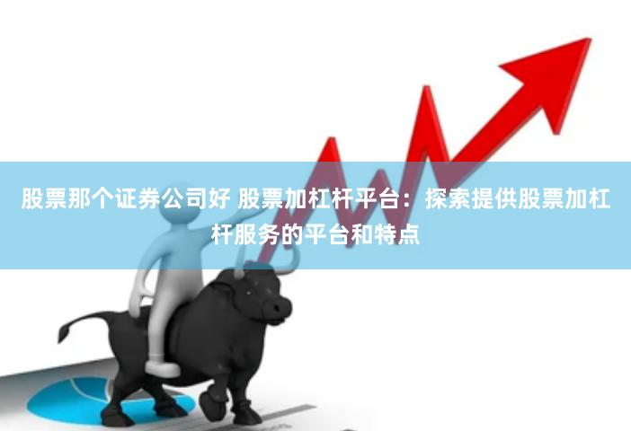 股票那个证券公司好 股票加杠杆平台：探索提供股票加杠杆服务的平台和特点